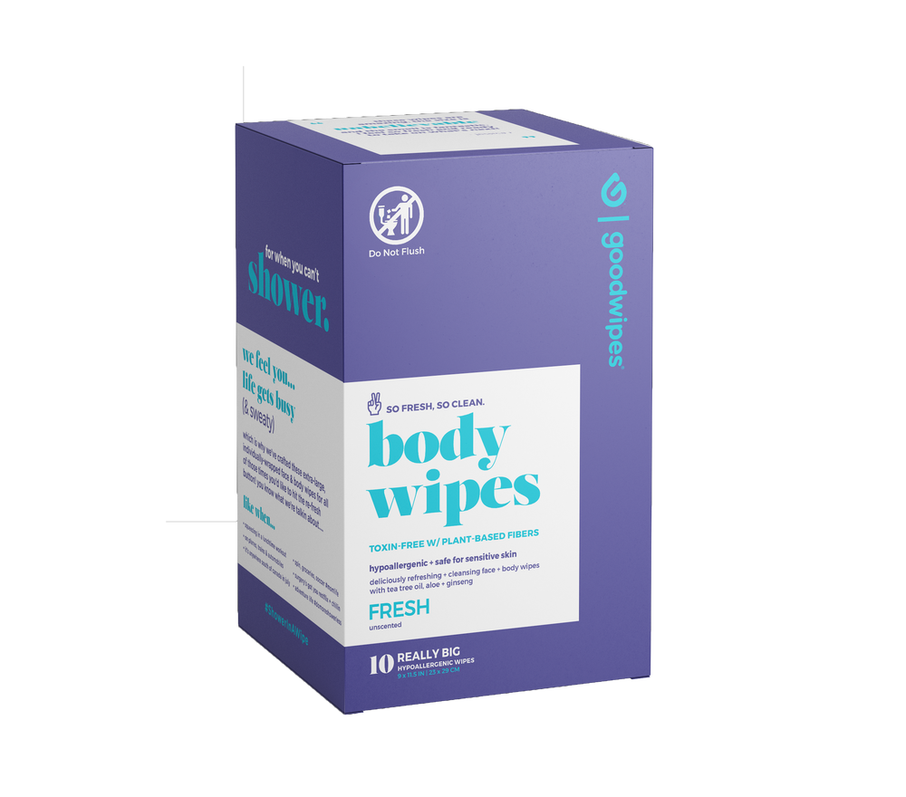 10ct Body Wipes