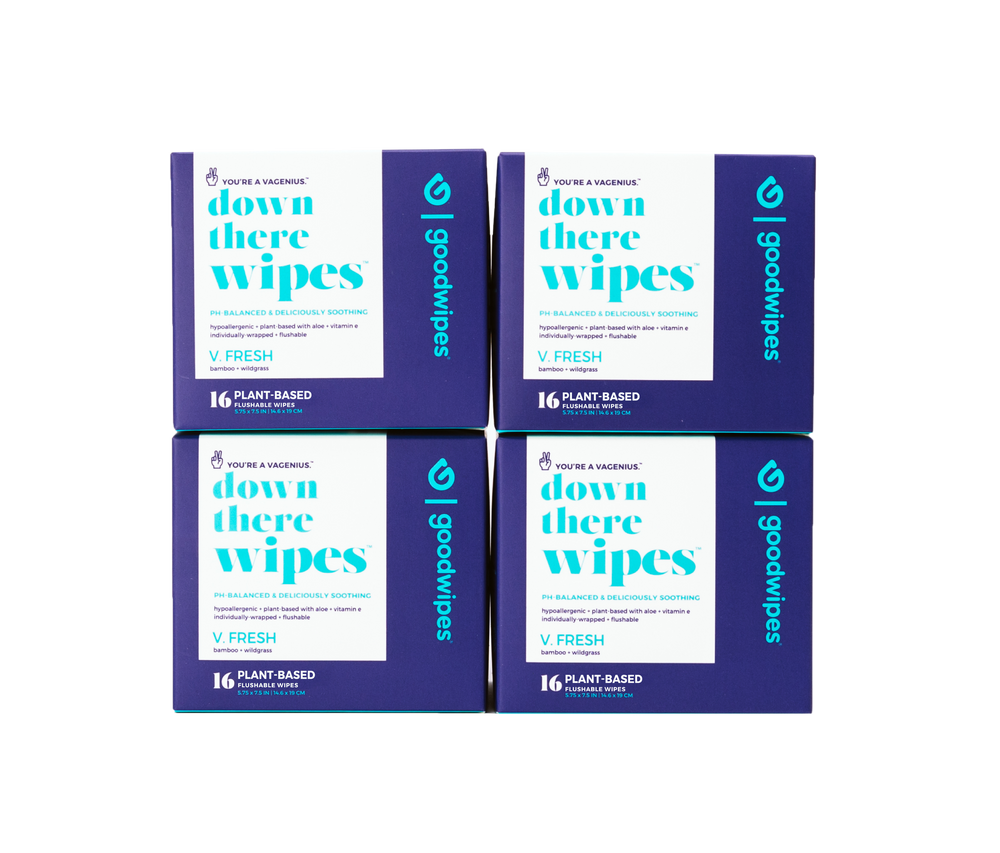 16ct Down There Care - 4 Pack